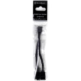Silverstone sst-cpf01 splitterkabel (zwart, 10 centimeter)