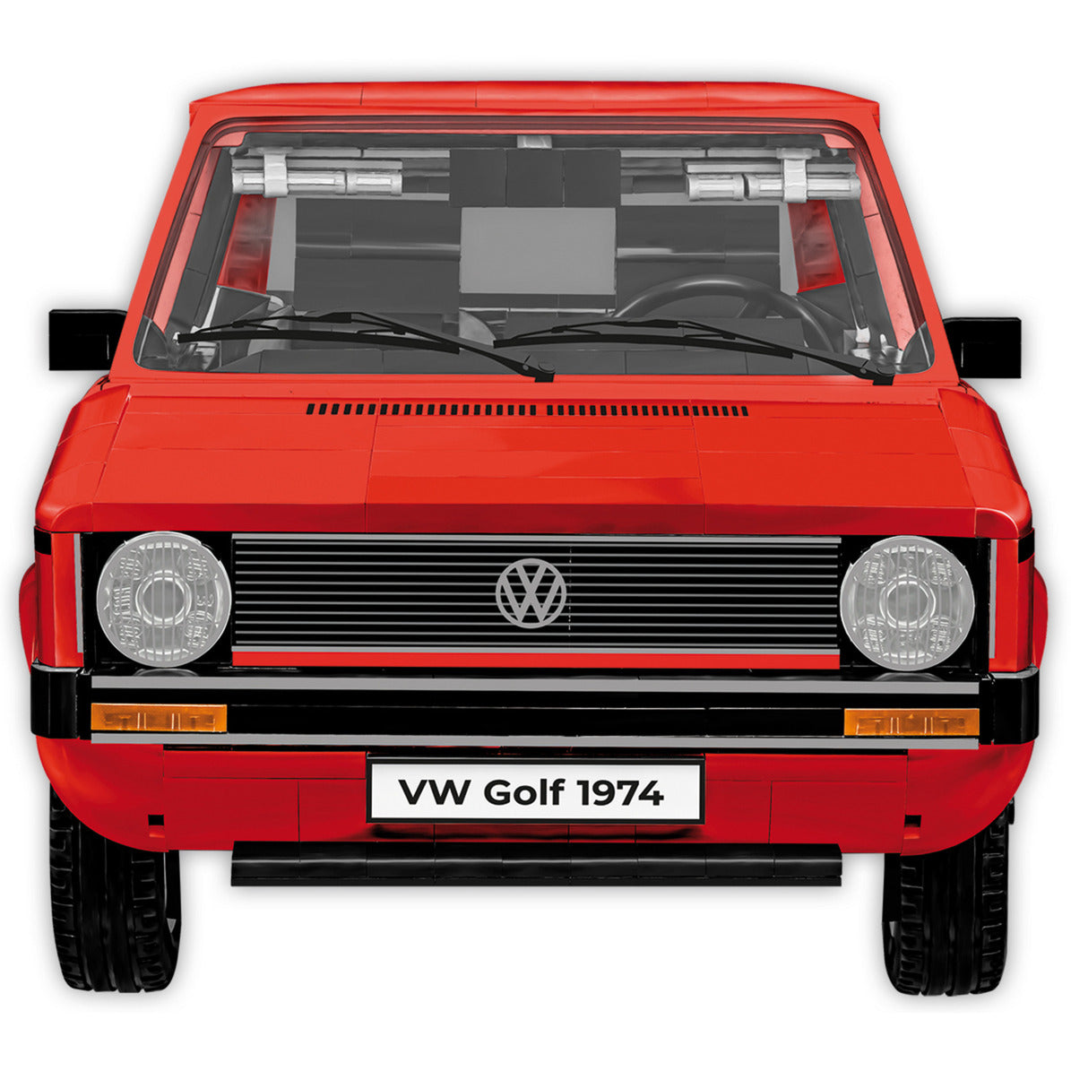 Cobi volkswagen golf (1974-1983) constructiespeelgoed (schaal 1:12)