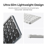Keychron b5 pro-k1 toetsenbord (grijs, us lay-out (qwerty), scissor switches, 100%, abs keycaps, 2.4 ghz bluetooth usb)