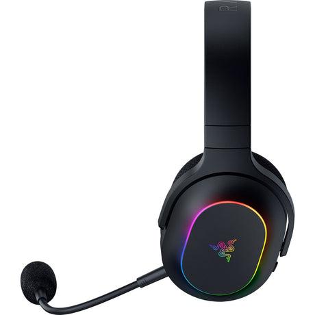 Razer barracuda x chroma over-ear gaming headset (zwart, usb-dongle, bluetooth)