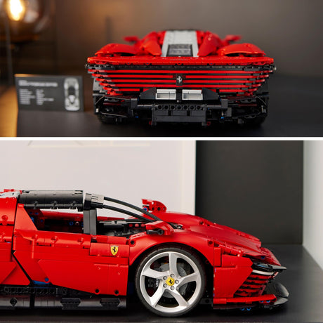 Lego technic ferrari daytona sp3 raceauto collectible voor volwassenen - 42143
