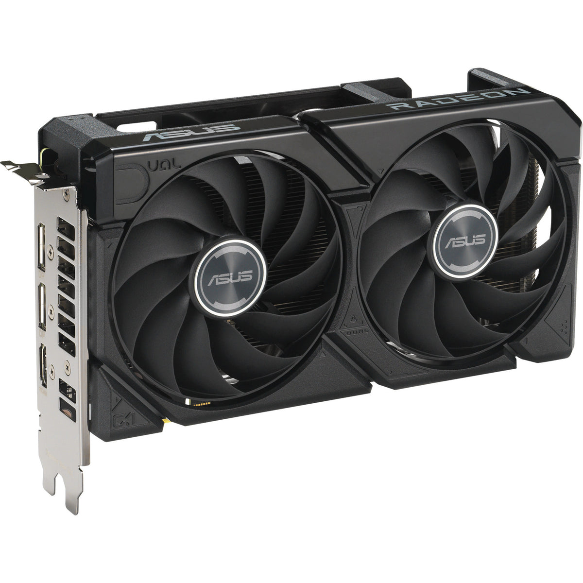 Asus dual radeon rx 9060 xt 8gb grafische kaart (2x displayport, 1x hdmi)