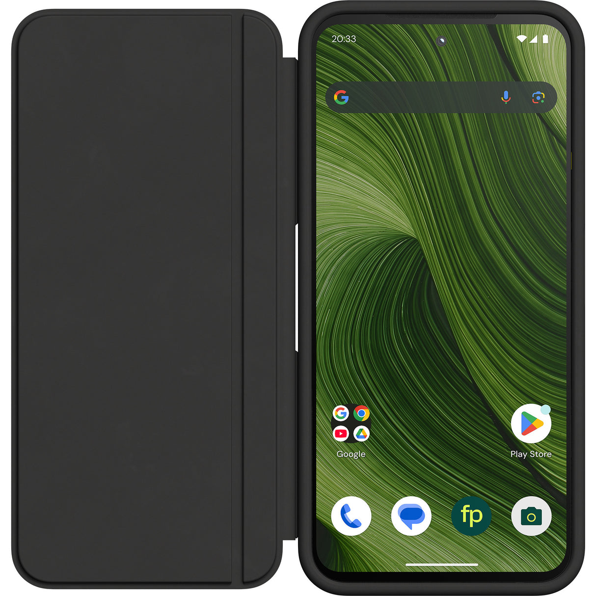 Fairphone (gen. 6) flipcase sleeve (zwart)