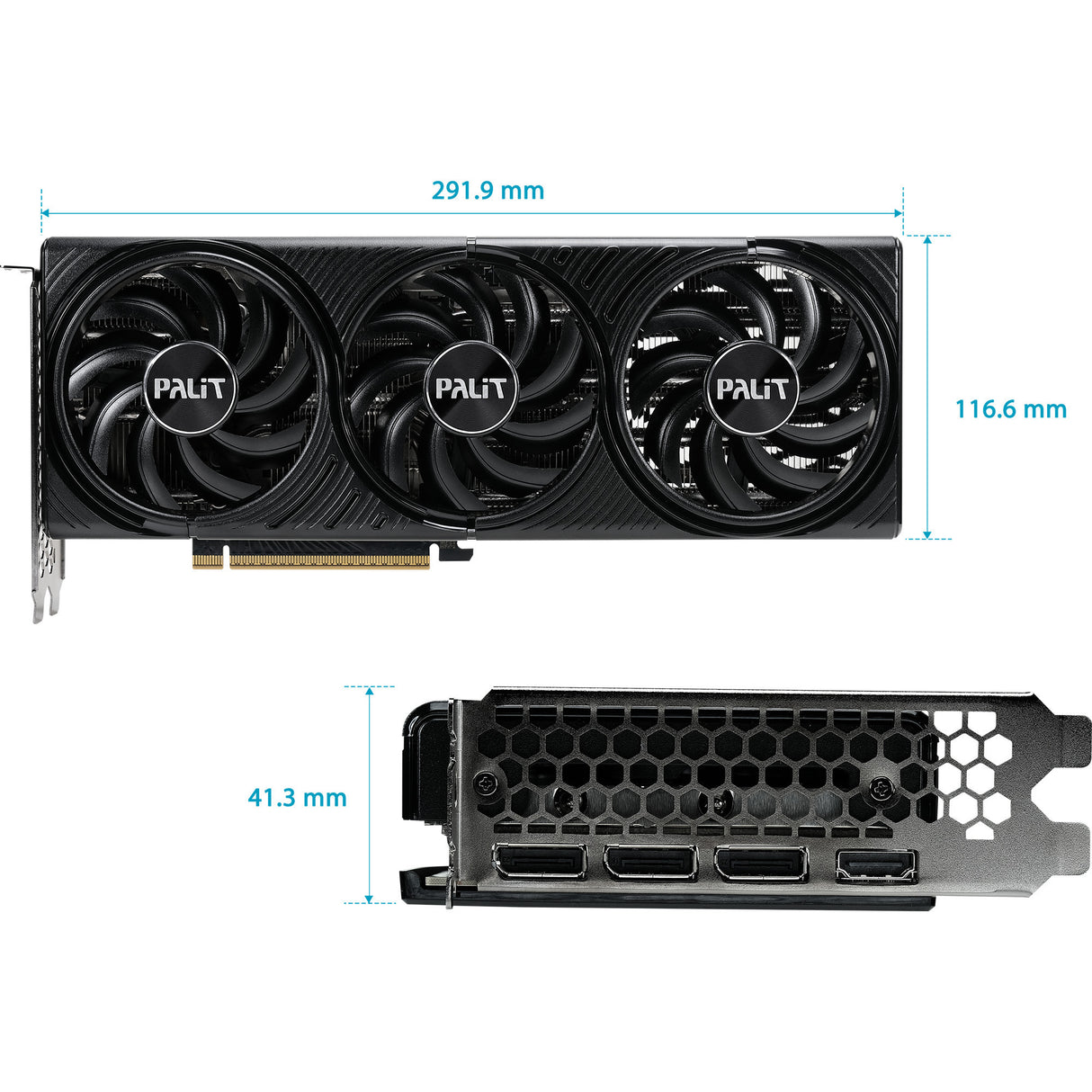 Palit geforce rtx 5070 infinity 3 oc grafische kaart (dlss 4, 3x displayport, 1x hdmi 2.1)