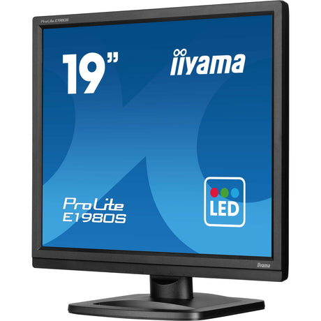 Iiyama prolite e1980s-b1 19 monitor (zwart, hdmi, displayport)