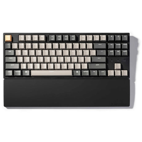 Keychron silicone palm rest voor k8 k8 pro k8 max c1 c1 pro l4 polssteun (zwart)