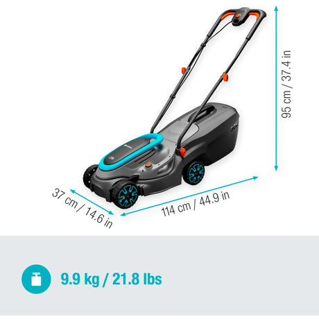 Gardena powermax 32 18v p4a solo grasmaaier accu zonder accu, zonder lader 18 v snijbreedte max. 320 mm