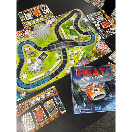 Asmodee days of wonder - heat heavy rain - nederlandstalig bordspel