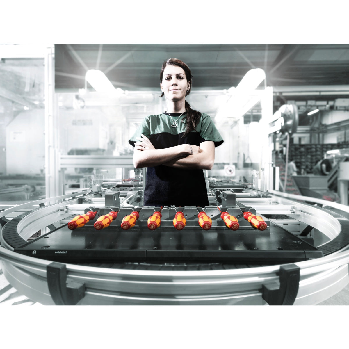 Wera kraftform big pack 100 vde schroevendraaier (rood geel, 14-delig)