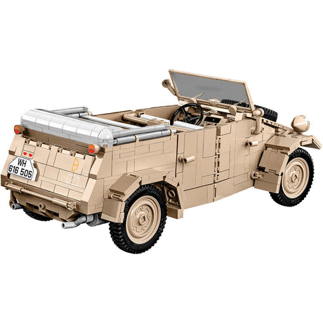 Cobi historical collection - kübelwagen personenkraftwagen typ 82 constructiespeelgoed (schaal 1:12)