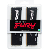 Kingston fury beast rgb 32 gb ddr5-5600 (2x 16 gb) werkgeheugen (zwart, kf556c36bbeak2-32, xmp 3.0, expo)