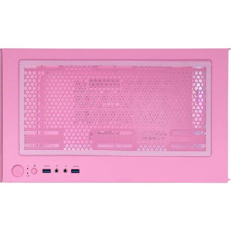 Thermaltake view 170 tg argb mini tower behuizing (roze | 2x usb-a | rgb | tempered glass)