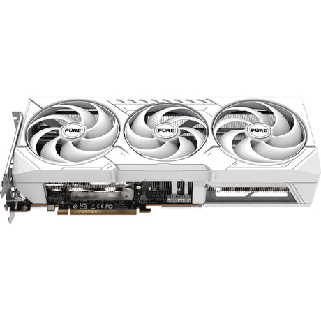 Sapphire radeon rx 9070 pure oc grafische kaart (wit, 2x displayport, 2x hdmi, rdna4)
