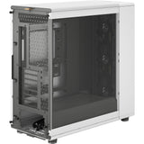 Fractal design north xl rc chalk white tg clear midi tower behuizing (wit houtkleur | 2x usb-a | 1x usb-c | tempered glass)