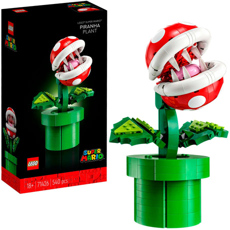 Lego super mario - piranha plant constructiespeelgoed (71426)