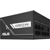 Asus prime gold black edition modulaire 850 watt voeding (zwart, 1x 12v-2x6, 3x pcie)