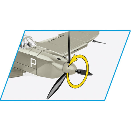 Cobi historical collection - bell p-39d airacobra constructiespeelgoed (schaal 1:32)