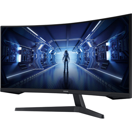 Samsung odyssey g5 34 curved ultrawide gaming monitor (zwart, 1x displayport, 1x hdmi, 165 hz)
