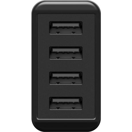 Goobay 4-way usb charger (30 w) (zwart, 4x usb-a)