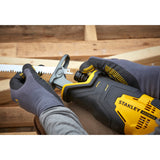 Stanley fatmax v20 18v reciprozaag (geel zwart, koffer, 2 accu's (2.0ah) en oplader (2a) inbegrepen)