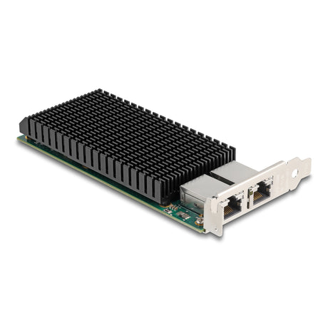 Delock pci express x8 network card 10 gigabit lan 2 x rj45 x540 netwerkadapter