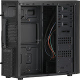Inter-tech b-42 midi tower behuizing (zwart | 2x usb-a)