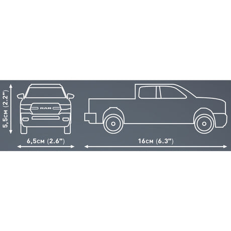 Cobi ram 1500 constructiespeelgoed (schaal 1:35)