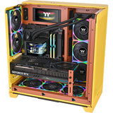 Thermaltake magcurve 360 ultra argb sync aio liquid cooler waterkoeling (zwart)