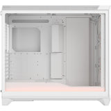 Fractal design meshify 3 xl ambience pro rgb big tower behuizing (wit | 2x usb-a | 1x usb-c | rgb | tempered glass)