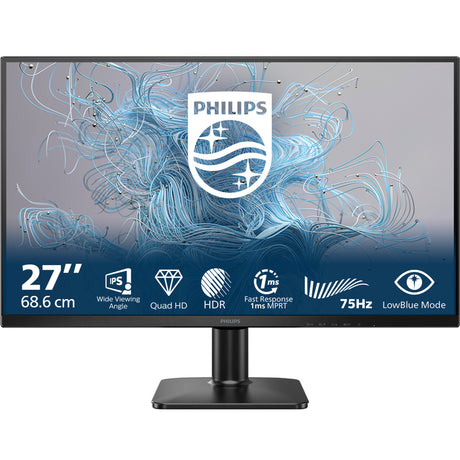 Philips 27e2n1500l 27 monitor (zwart, 1x displayport, 1x hdmi)