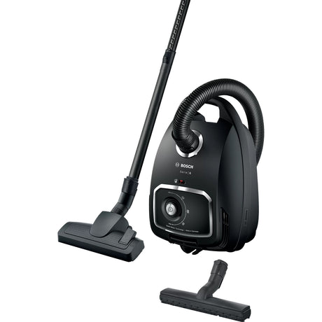Bosch serie 6 stofzuiger met zak bgb6x320 (zwart)