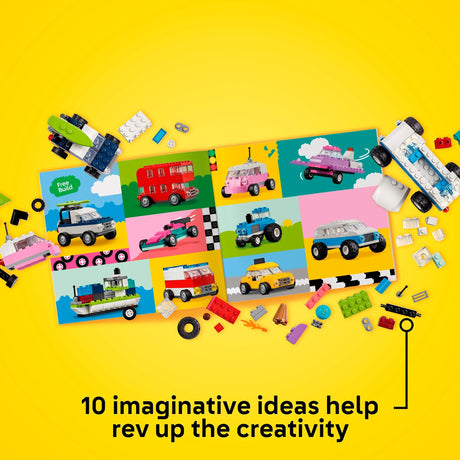 Lego classic - creatieve voertuigen constructiespeelgoed (11036)