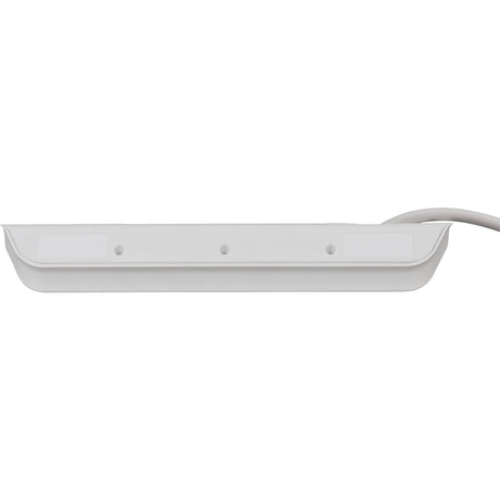 Brennenstuhl ®estilo hoekaansluitdoosstrook met usb laadfunctie 4-weg 2x beschermende contactdozen 2x euro zilver wit