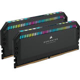 Corsair dominator platinum rgb 64 gb ddr5-5200 (2x 32 gb) werkgeheugen (zwart, cmt64gx5m2b5200c40, xmp 3.0)