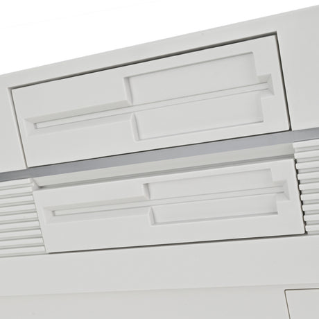 Silverstone flp01 htpc behuizing (crème | 2x usb-a | 1x usb-c)