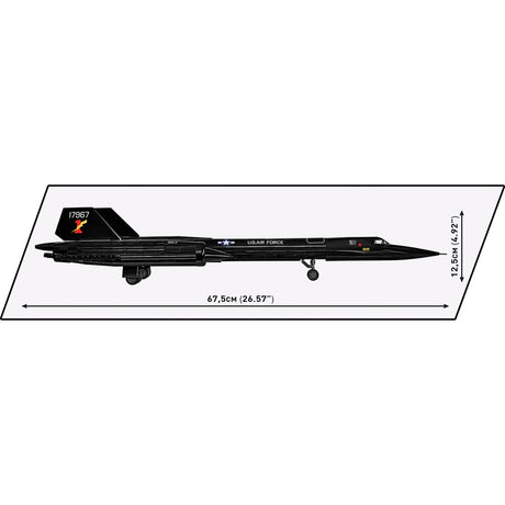 Cobi armed forces - lockheed sr-71 blackbird constructiespeelgoed (-5891)