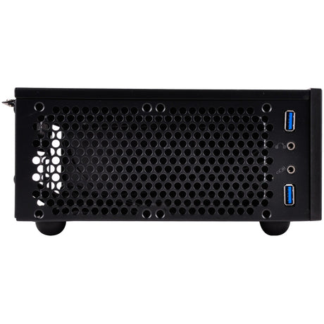 Silverstone sst-ml09b htpc behuizing (zwart | 2x usb-a)