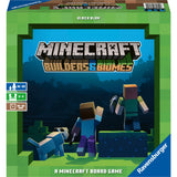 Ravensburger minecraft builders biomes bordspel (meertalig, 2 - 4 spelers, 30 - 60 minuten, vanaf 10 jaar)