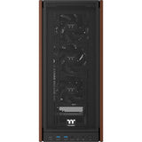 Thermaltake s370 ws midi tower behuizing (zwart | 2x usb-a | 1x usb-c | tempered glass)