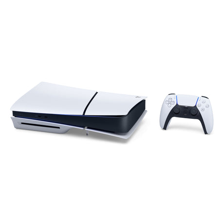 Sony playstation 5 (slim) - 1 tb - fortnite flowering chaos bundel spelconsole (wit zwart)