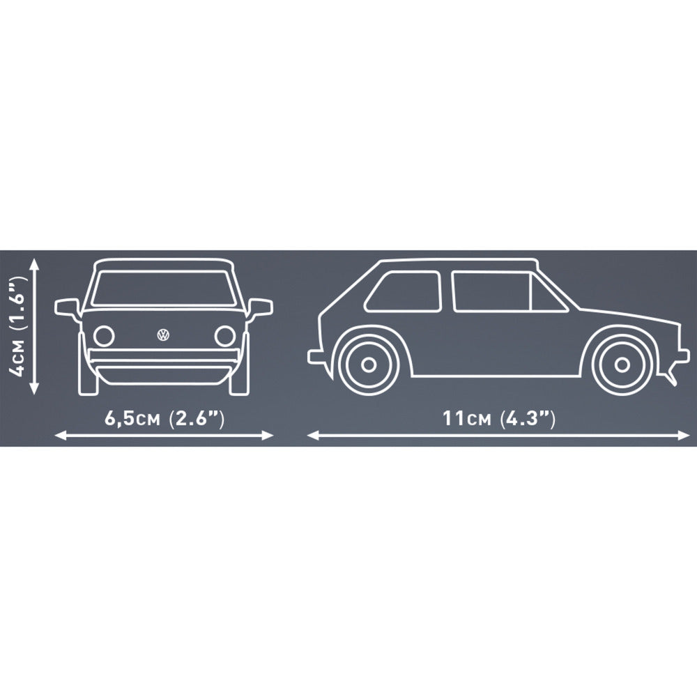 Cobi volkswagen golf (1974-1983) constructiespeelgoed (schaal 1:35)