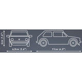 Cobi volkswagen golf (1974-1983) constructiespeelgoed (schaal 1:35)