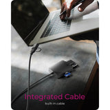 Icy box ib-cr302-cu3 4-in-1 kaartlezer (zwart)