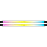 Corsair dominator titanium rgb 64 gb ddr5-6400 (2x 32 gb) werkgeheugen (zwart, cmp64gx5m2b6400c32, xmp 3.0)