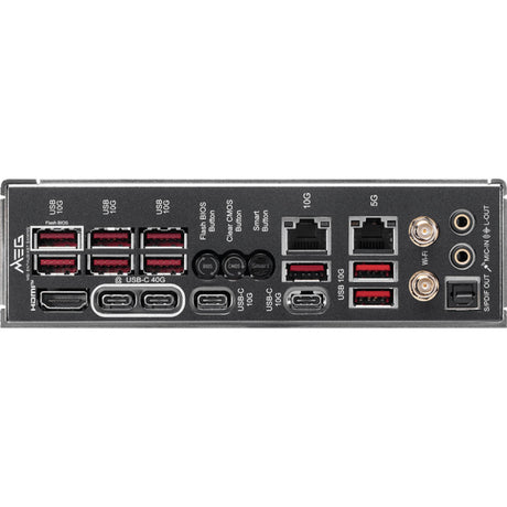 Msi meg x870e ace max socket am5 moederbord (raid, 10gb-lan, wi-fi 7, bluetooth 5.4, e-atx)