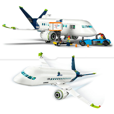 Lego city passagiersvliegtuig vliegtuig speelgoed set - 60367