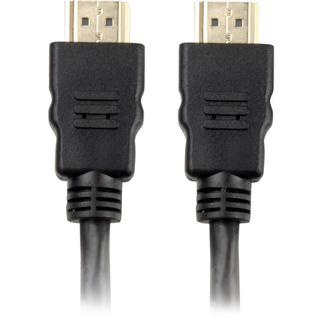 Sharkoon high speed hdmi kabel met ethernet (zwart, 5 meter, 4k, verguld)