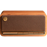 Edifier mp230 retro bluetooth speaker luidspreker (houtkleur, bluetooth, microsd, aux, usb-c)