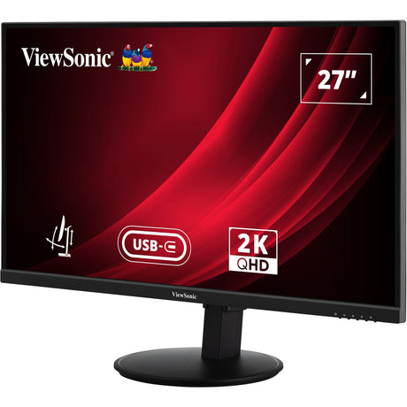 Viewsonic vg2709-2k-mhdu-2 27 monitor (zwart, 1x displayport, 1x hdmi, 1x usb-c, 2x usb-a)