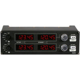 Logitech g saitek pro flight radio panel instrumentenpaneel (pc)